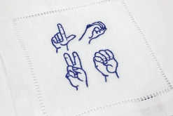 Chefanie LOVE Cocktail Napkins (4)| Cocktail Napkins