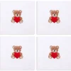 Chefanie Lover Bear Cocktail Napkins (4)| Cocktail Napkins
