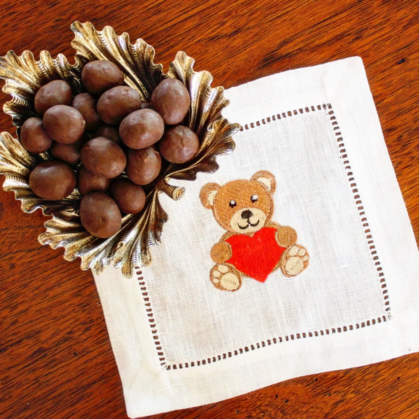 Chefanie Lover Bear Cocktail Napkins (4)| Cocktail Napkins