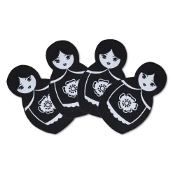 Chefanie Matryoshka Cocktail Napkins (4)| Cocktail Napkins