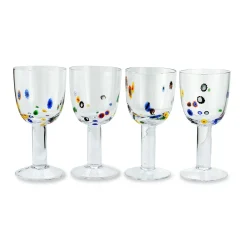 Chefanie Millefiori Wine Glass (4)| Glassware