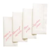 Chefanie Miss Manners Dinner Napkins (4)| Dinner Napkins