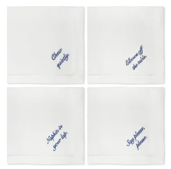 Chefanie Miss Manners Dinner Napkins (4)| Dinner Napkins