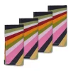 Chefanie Muted Technicolor Napkins (4)| Dinner Napkins