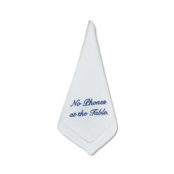 Chefanie No Phone Dinner Napkins (4)| Dinner Napkins