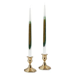 Chefanie Painted Corn Taper Candles (2)| Candles