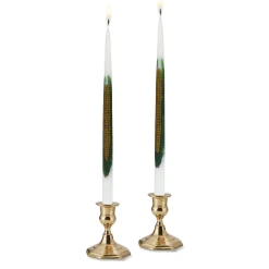 Chefanie Painted Corn Taper Candles (2)| Candles