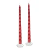 Chefanie Painted Heart Tapers (2)| Candles