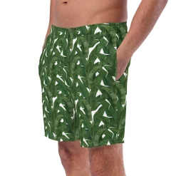 Chefanie Palm Leaf Swim Trunks| Garments