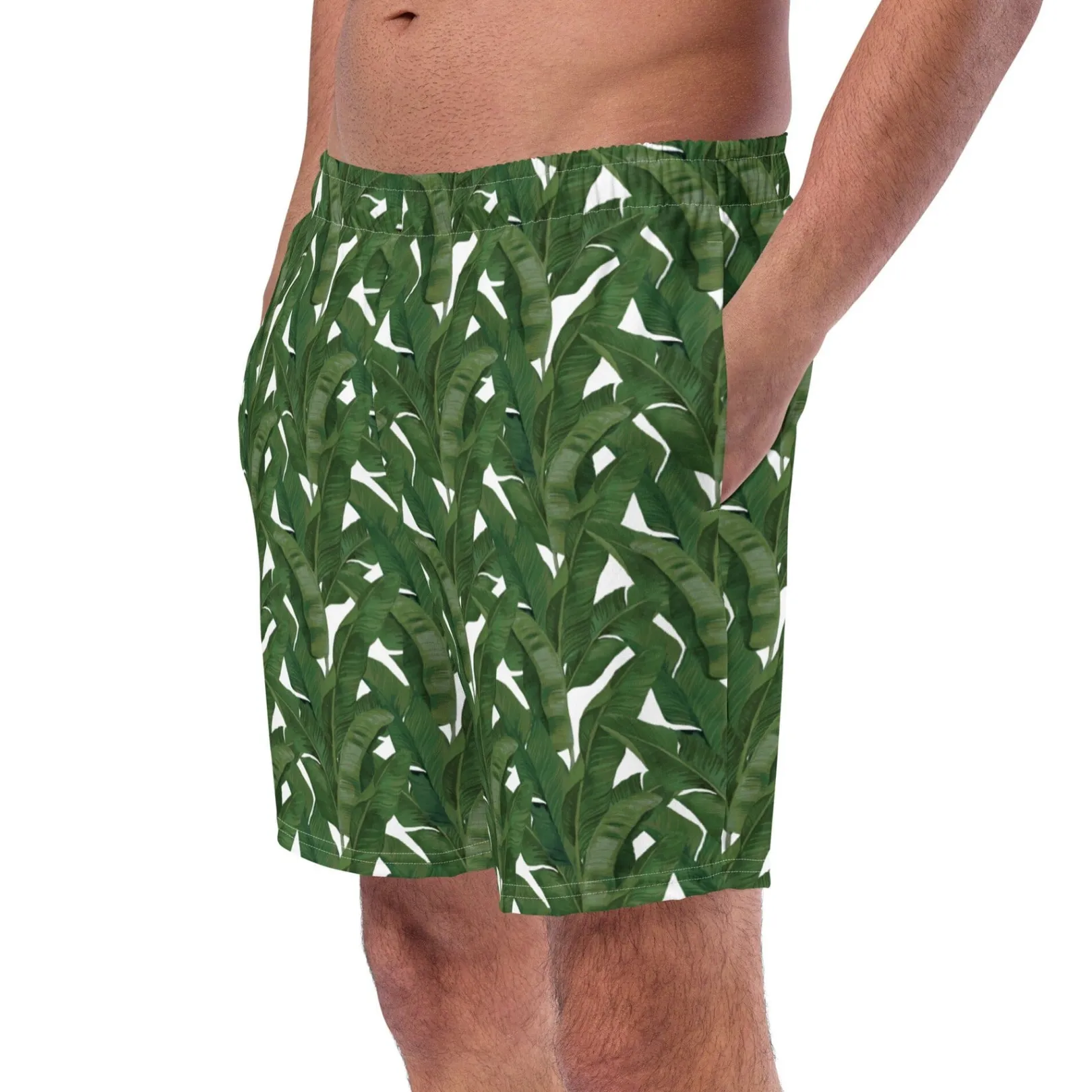 Chefanie Palm Leaf Swim Trunks| Garments