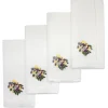 Chefanie Pansy Dinner Napkins (4)| Dinner Napkins