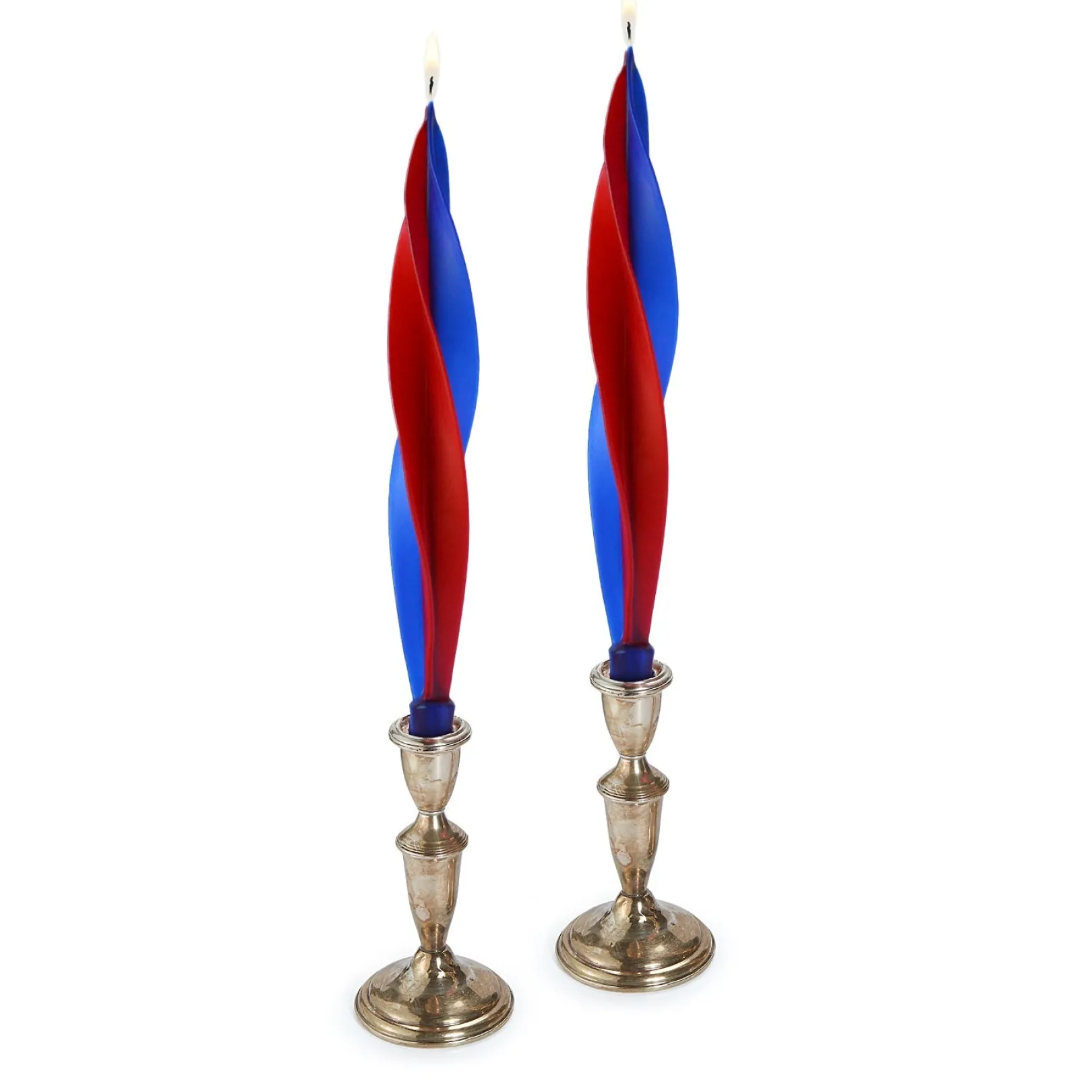 Chefanie Patriotic Feather Candles (2)| Candles