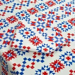 Chefanie Patriotic Quilt Tablecloth| Tablecloths