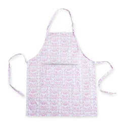 Chefanie Pink & White Apron| Aprons