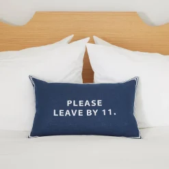 Chefanie Please Leave Pillowcase| Furniture