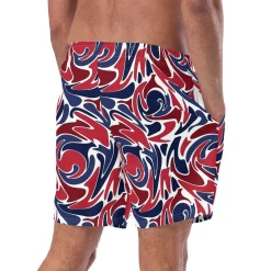 Chefanie Psychedelic Patriotic Swim Trunks| Garments