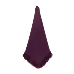 Chefanie Purple Fringe Dinner Napkins| Dinner Napkins