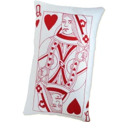 Chefanie Queen of Hearts Pillowcase| Furniture