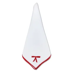 Chefanie Red Bow Dinner Napkins (4)| Dinner Napkins