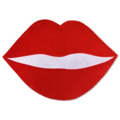 Chefanie Red Lip Placemats (4)| Placemats