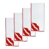 Chefanie Red Lips Dinner Napkins (4)| Dinner Napkins