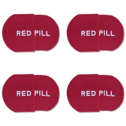 Chefanie Red Pill Cocktail Napkins (4)| Cocktail Napkins