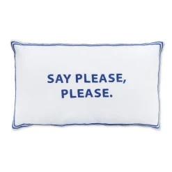 Chefanie Say Please Pillowcase| Furniture