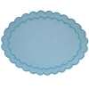Chefanie Sea Foam Scalloped Placemat| Placemats
