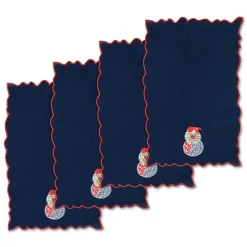 Chefanie Seafood Tower Cocktail Napkins (4)| Cocktail Napkins