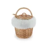 Chefanie Shearling Mini Basket| Baskets