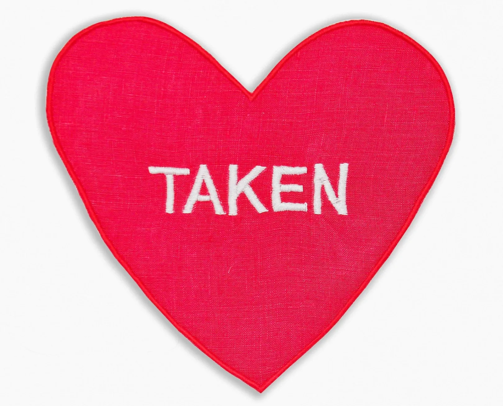 Chefanie Single/ Taken Heart Cocktail Napkins (4)| Cocktail Napkins