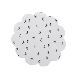 Chefanie Skier Placemats (4)| Placemats