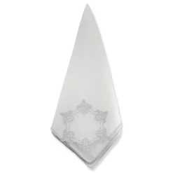 Chefanie Snowflake Dinner Napkins (4)| Dinner Napkins