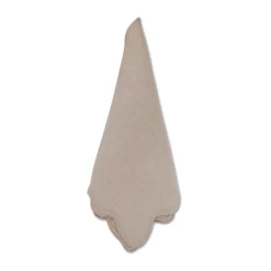 Chefanie Squiggly Beige Dinner Napkins (4)| Dinner Napkins