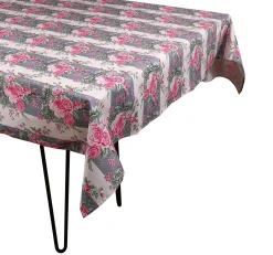 Chefanie Striped Chintz Tablecloth| Tablecloths