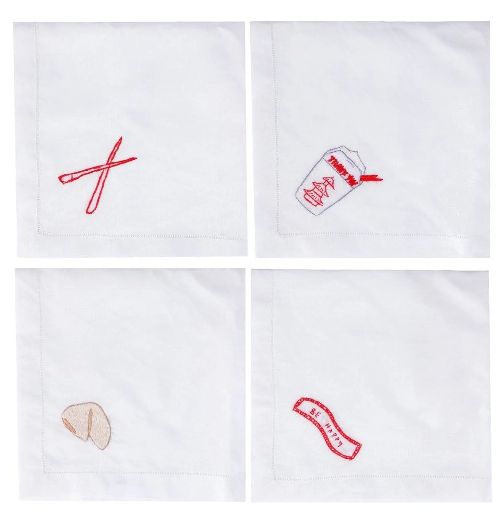 Chefanie Sunday Takeout Dinner Napkins| Dinner Napkins