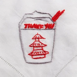 Chefanie Sunday Takeout Dinner Napkins| Dinner Napkins