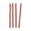 Chefanie Tartan Ceramic Straws (4)| Straws