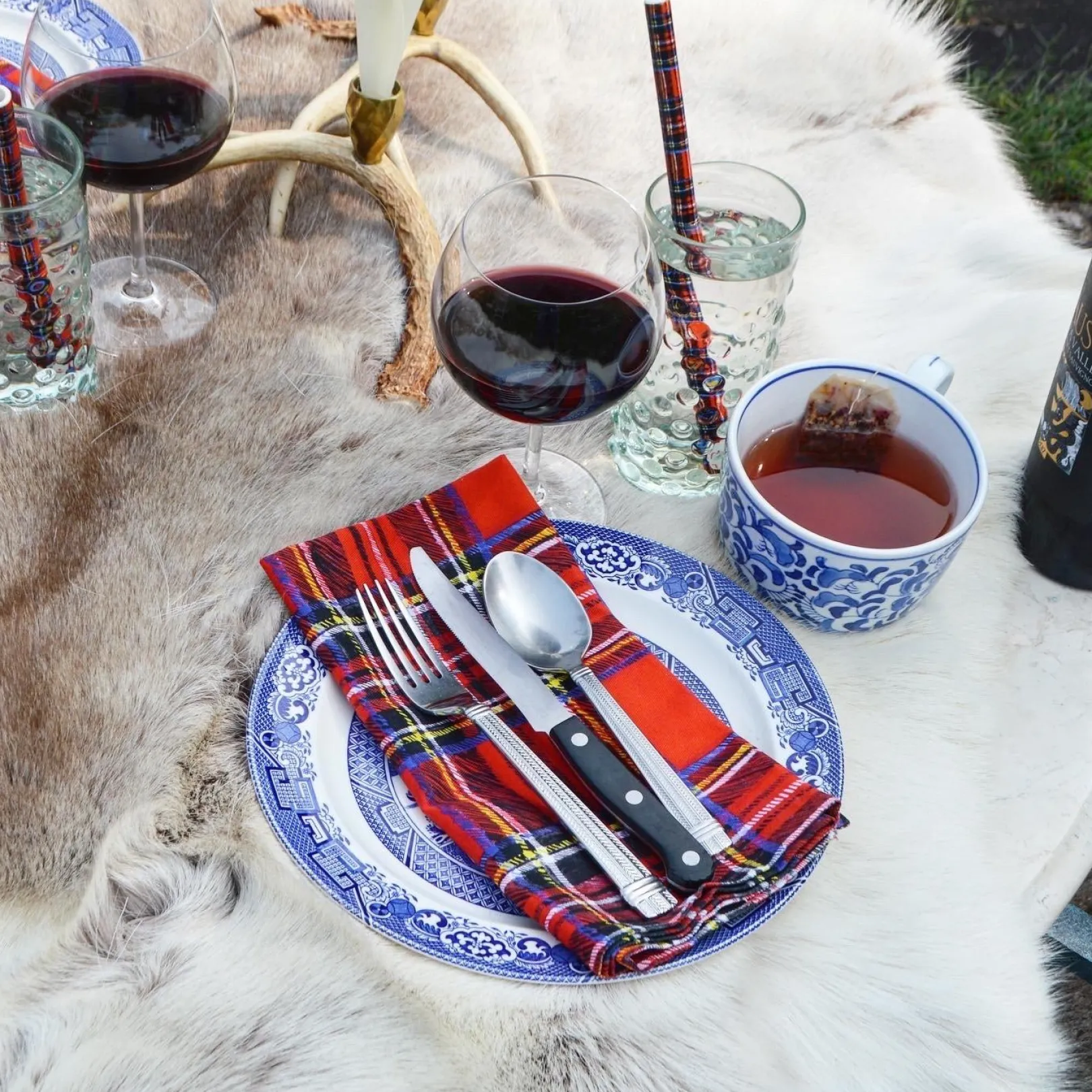 Chefanie Tartan Napkins (4)| Dinner Napkins