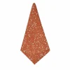 Chefanie Terra Cotta Splatter Napkins (4)| Dinner Napkins