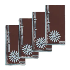 Chefanie Turquoise Necklace Dinner Napkins (4)| Dinner Napkins