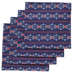 Chefanie Tyrolian Stripe Napkins (4)| Dinner Napkins