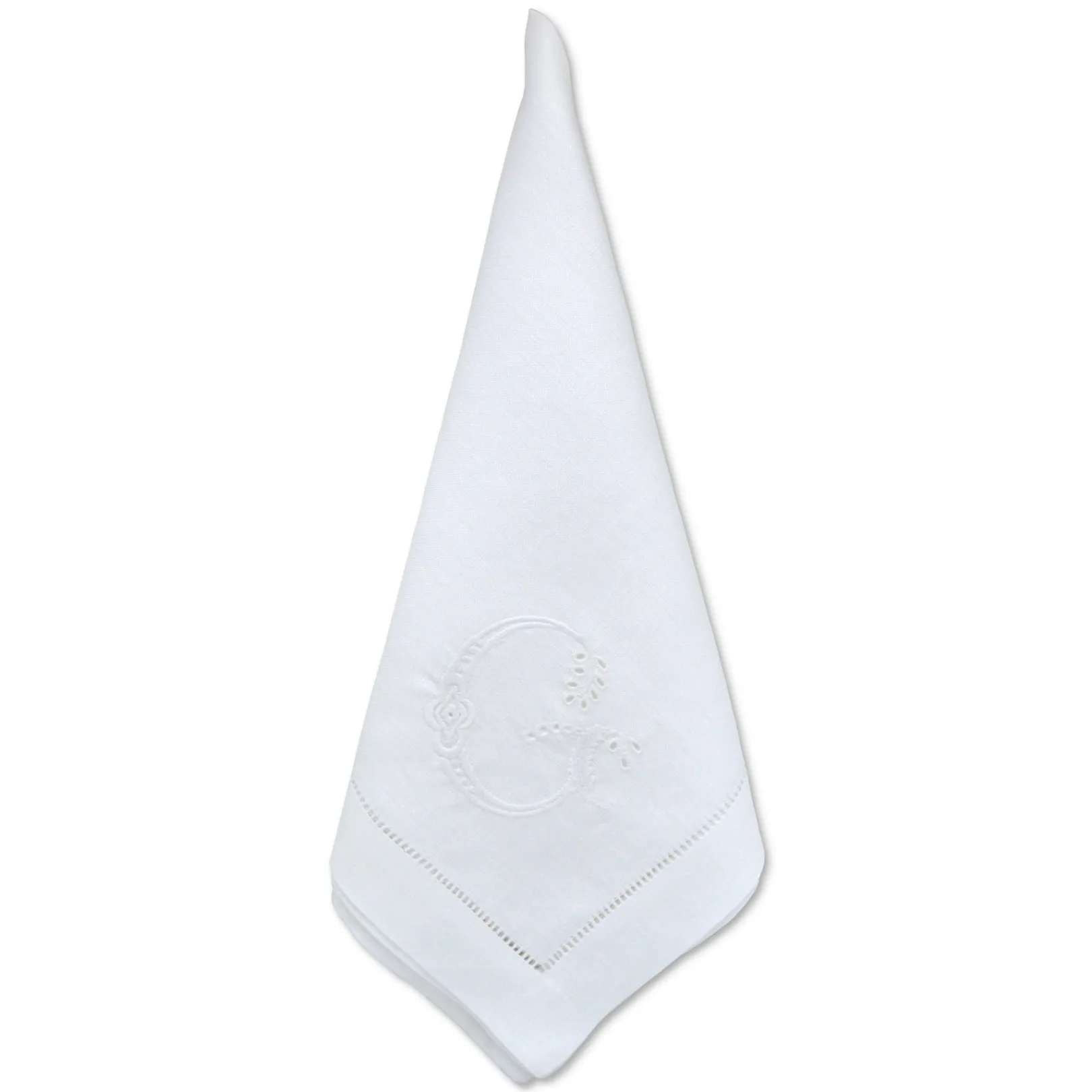 Chefanie Uppercase "G" Cutwork Dinner Napkins| Dinner Napkins