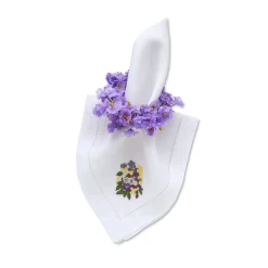 Chefanie Violet Napkin Rings (4)| Napkin Rings
