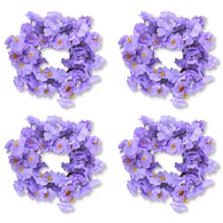 Chefanie Violet Napkin Rings (4)| Napkin Rings
