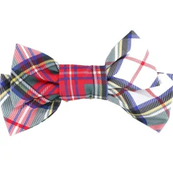 Chefanie White Plaid Barrette| Barrettes