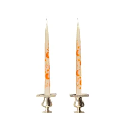 Chefanie White Starry Sky Tapers (2)| Candles