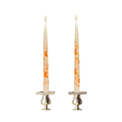 Chefanie White Starry Sky Tapers (2)| Candles