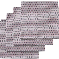 Chefanie White Stripe Napkins (4)| Dinner Napkins