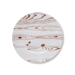 Chefanie White Wood Salad Plate| Plates